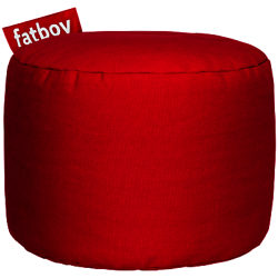 Fatboy Point Stonewashed Beanbag Red